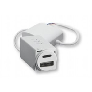 Excel Life A+C USB Charging Module 4.8Amp - White